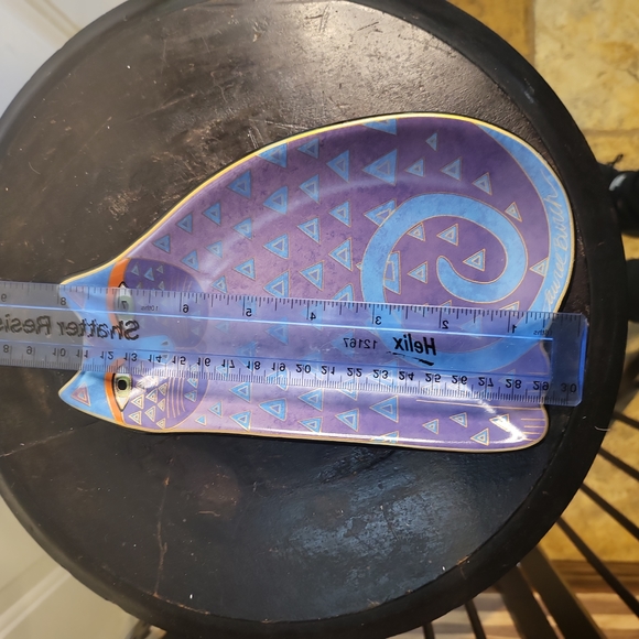 Laurel Burch Porcelain Cat Plate 8" - Picture 7 of 8